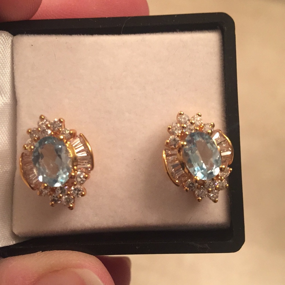 Turquoise Earrings - Picture 3 of 3